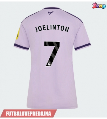 Lacne Ženy Futbalové dres Newcastle United Joelinton #7 2026-27 Krátky Rukáv - Tretina